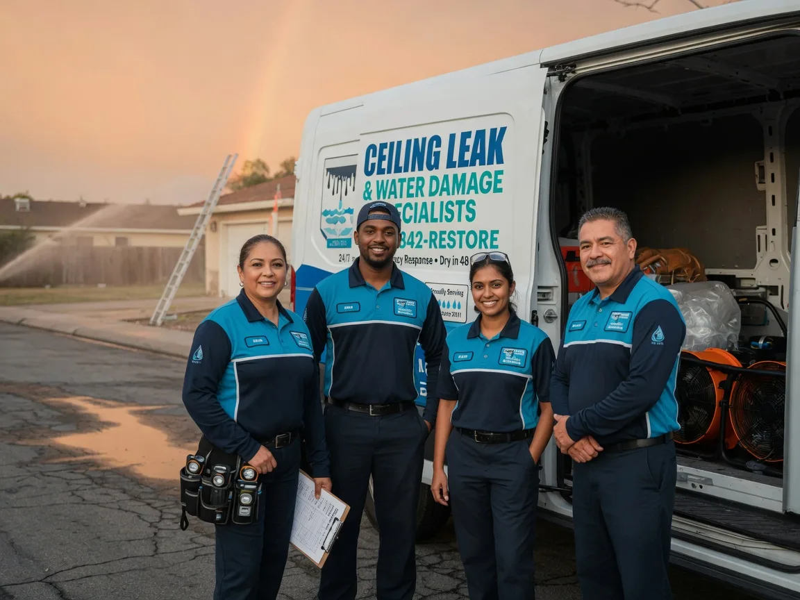 Ceiling Leak Cleanup company in Glennie, MI