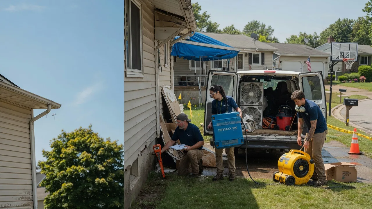 Ceiling Leak Cleanup in Glennie, MI near me