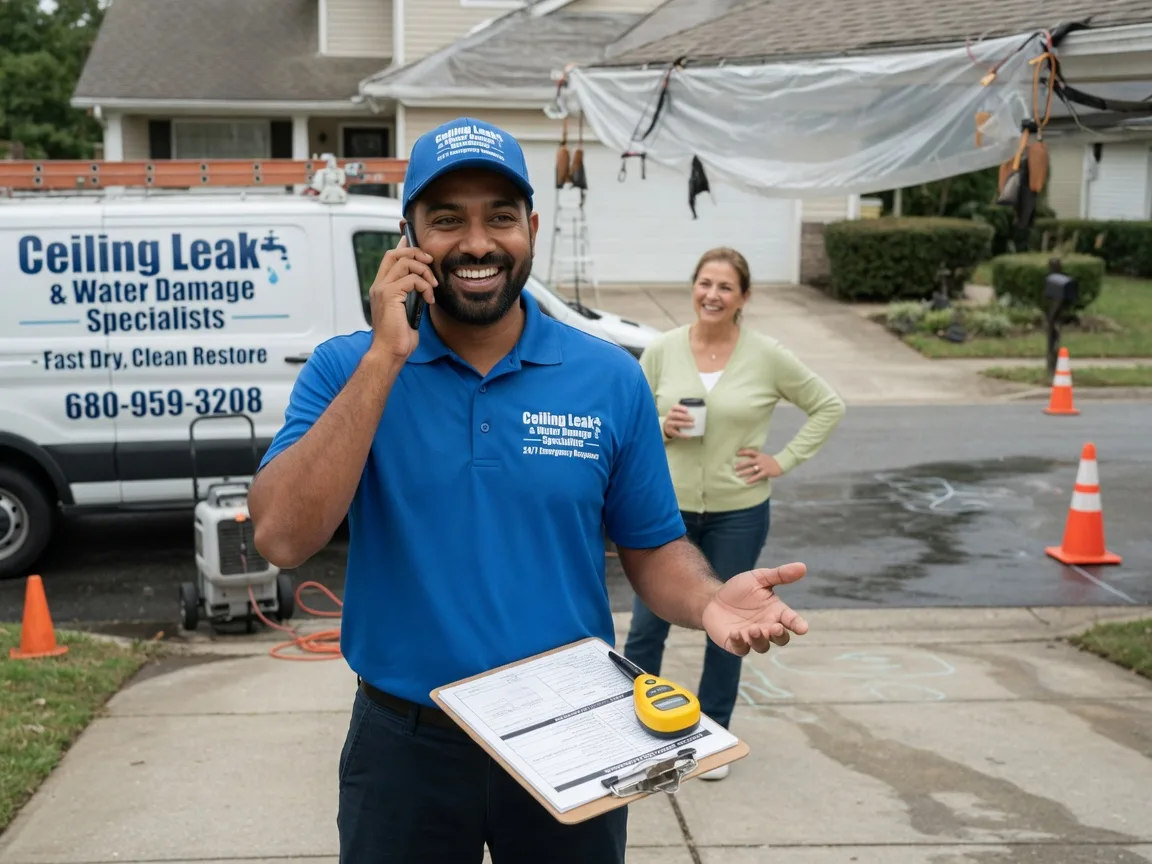 Ceiling Leak Cleanup Glennie, MI FAQs